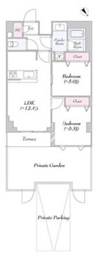 ロイジェント志村坂上 102 間取り図