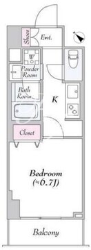 ロイジェント志村坂上 624 間取り図
