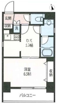 エスティメゾン神田 306 間取り図