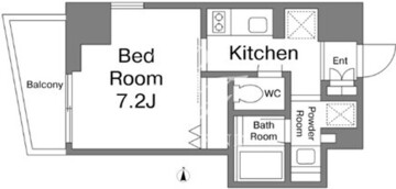 鍋横アパートメントハウス 701 間取り図