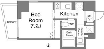 鍋横アパートメントハウス 501 間取り図