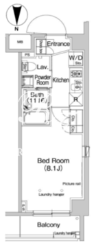 プラウドフラット学芸大学2 309 間取り図