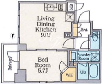 クレストコート錦糸町 305 間取り図