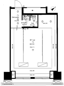 The SOHO 924 間取り図