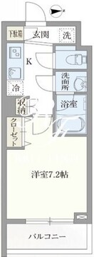 ライトテラス赤羽 904 間取り図
