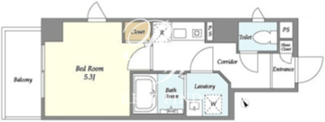 Marsアザレア通り 402 間取り図