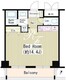 ワッツ白金 606 間取り図