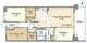 ドゥーエ町屋 413 間取り図