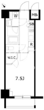 KDXレジデンス豊洲 512 間取り図