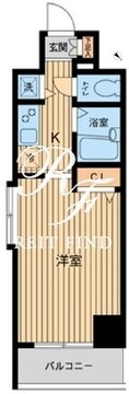 HF東神田レジデンス 701 間取り図