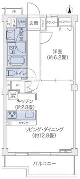 代官山ブレス鉢山 309 間取り図