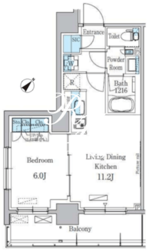 パークアクシス押上テラス 910 間取り図