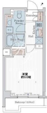 カスタリア三宿 210 間取り図