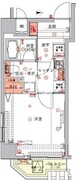 ハーモニーレジデンス浅草 704 間取り図