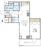 ブリリアイスト北沢 202 間取り図 ?>