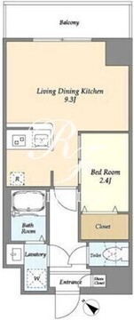 アルファコート曳舟 202 間取り図