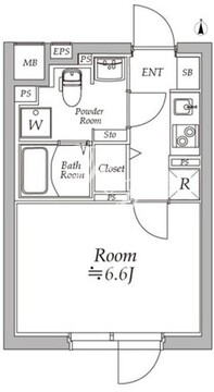 アトリオフラッツ板橋本町 303 間取り図