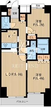 日本橋ファーストレジデンス 1103 間取り図