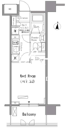 パークアクシス住吉 604 間取り図 ?>
