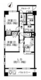 レジディア根岸 401 間取り図