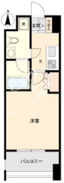 ドゥーエ茗荷谷 403 間取り図