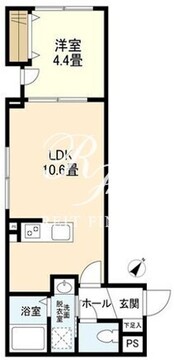 ウェルスクエアイズム巣鴨 103 間取り図
