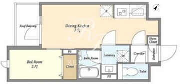 ウェルスクエア新大塚 502 間取り図