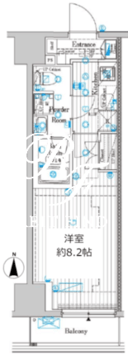 プレール・ドゥーク両国4 904 間取り図