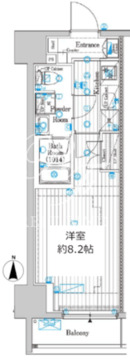 プレール・ドゥーク両国4 101 間取り図