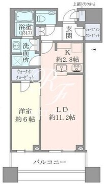 ブリリアタワーズ目黒 N-3203 間取り図