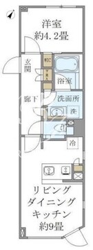 コンポジット高輪 102 間取り図