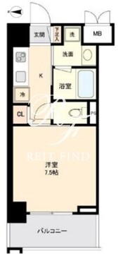 ロイジェント板橋本町 109 間取り図