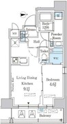 パークアクシス神田レジデンス 1203 間取り図 ?>
