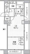 シーズンフラッツ新高円寺 702 間取り図 ?>