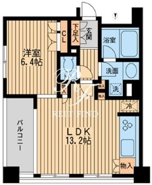 プロスペクト森下 207 間取り図