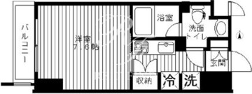 セリーズ門前仲町 708 間取り図