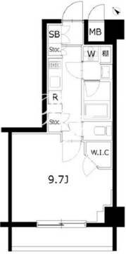 KDXレジデンス豊洲 619 間取り図