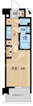 ブレス上池袋 508 間取り図