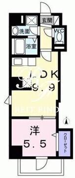 プラムツリー神楽坂 202 間取り図