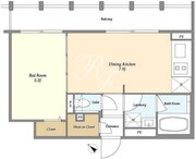 The Grand Terrace Wakabayashi 401 間取り図