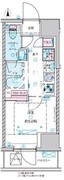 ジェノヴィア桜上水2 403 間取り図