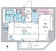 ジェノヴィア桜上水2 305 間取り図