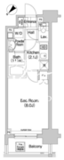 コンフォリア三田イースト 703 間取り図