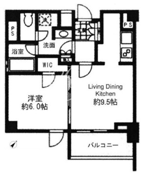 プライムアーバン用賀 307 間取り図