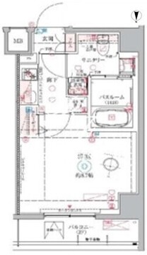 クレヴィスタ中野新橋2 301 間取り図
