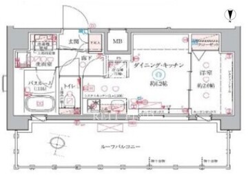 クレヴィスタ中野新橋2 901 間取り図