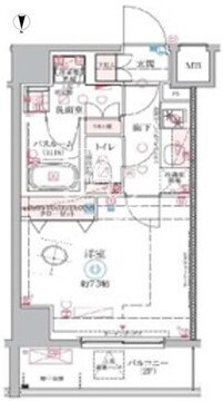 クレヴィスタ中野新橋2 202 間取り図