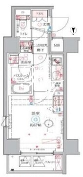 クレヴィスタ中野新橋2 803 間取り図