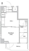 プライムアーバン三軒茶屋 605 間取り図