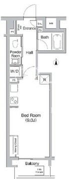 プライムアーバン三軒茶屋 402 間取り図